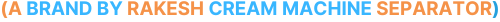 Kesari Tech logo featuring Rakesh Cream Machine Separator, showcasing innovation in technology and dairy processing solutions.